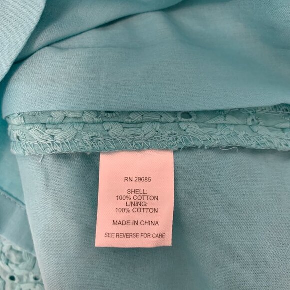 Pendleton Dress Eyelet Lined Sleeveless - Picture 4 of 4